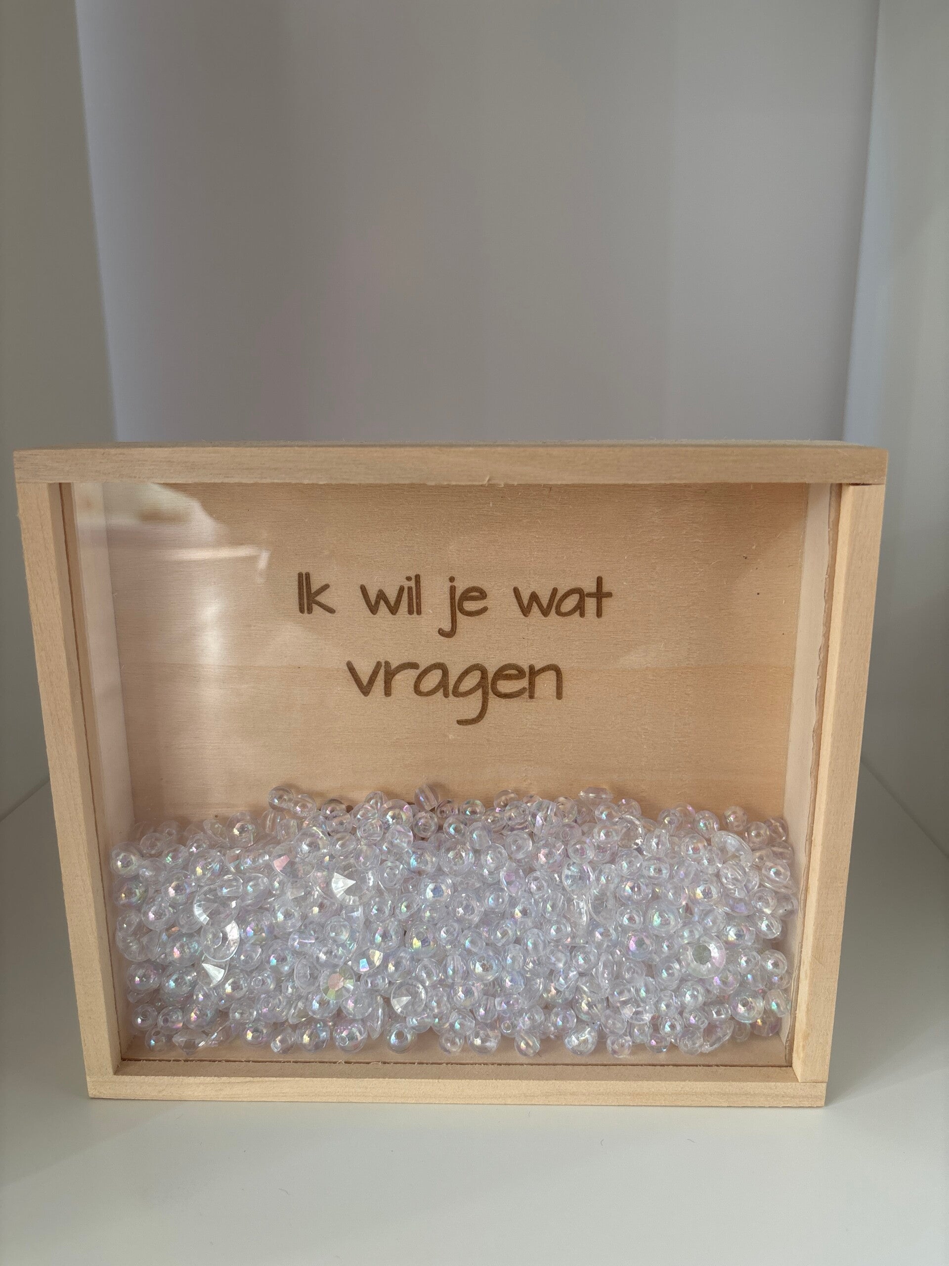 Houten doosje
