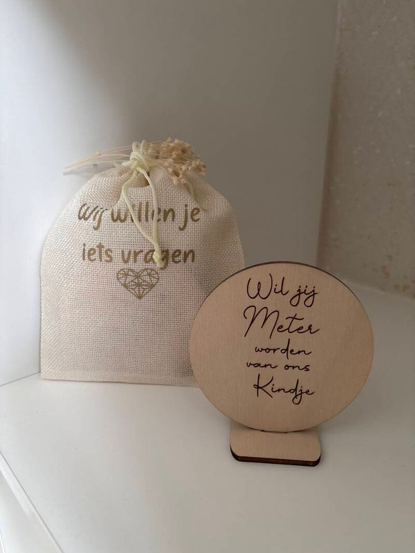 Zakje met een vraagje