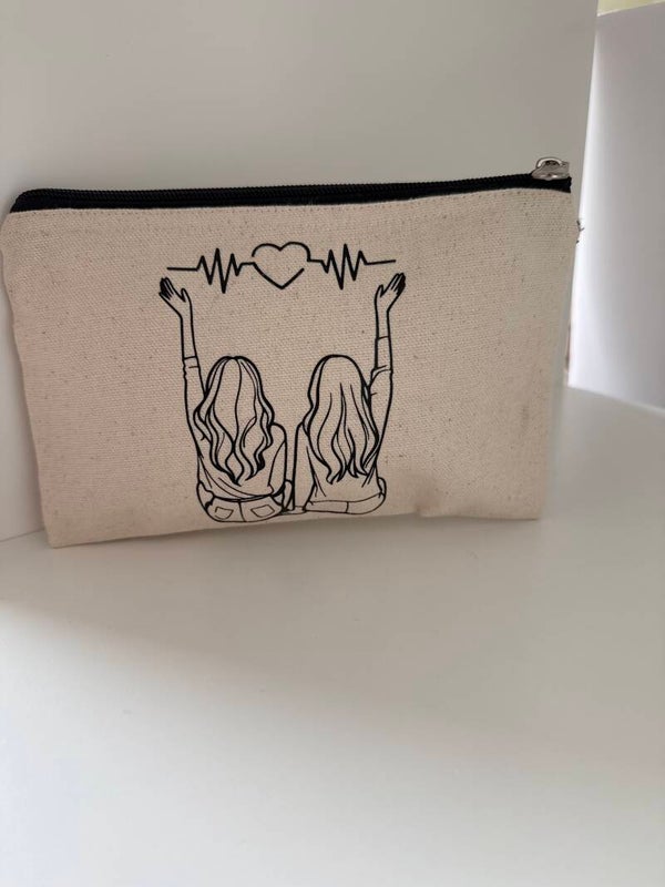Zakje canvas naturel