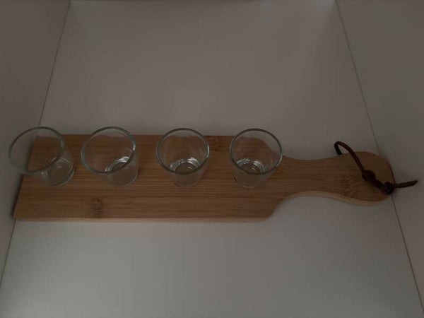 Dienblad shot glaasjes