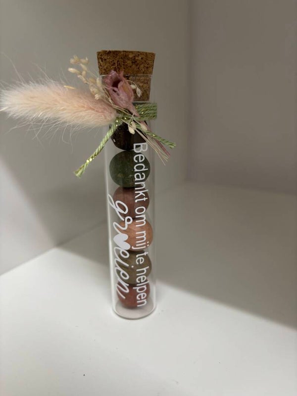 Buisje met blossombs