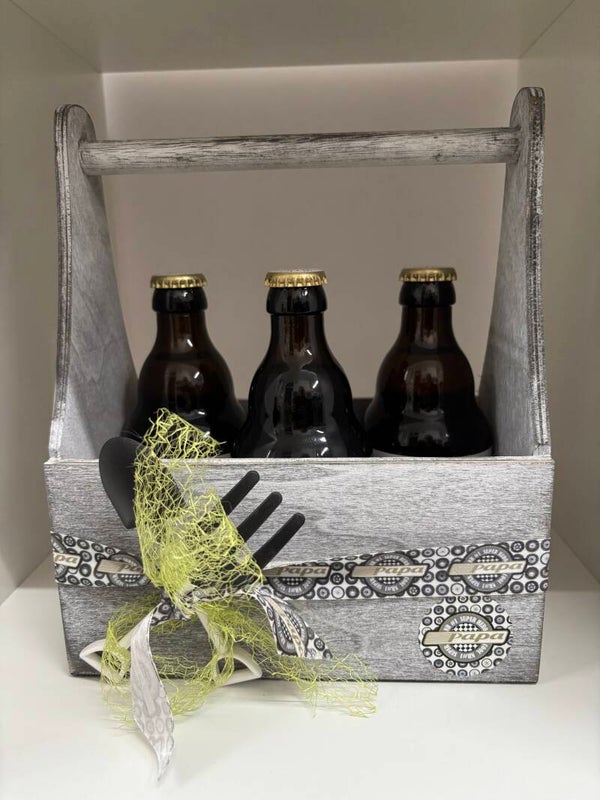 Werkbakje flesjes duvel