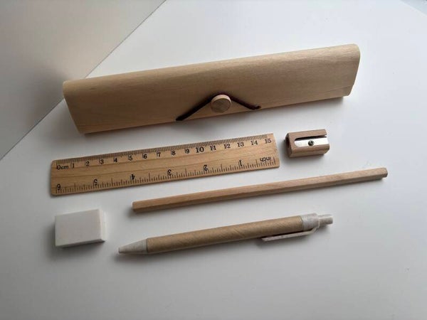 Etui met schrijfset