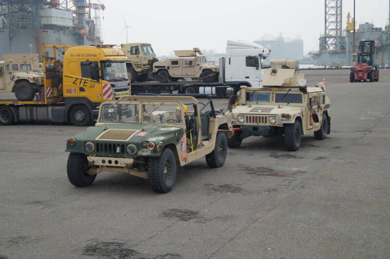 De goede oude Humvee word langzaam aan vervangen door de veel modernere Jltv