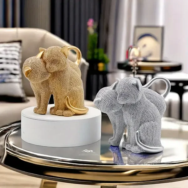 Ornament Katten steentjes