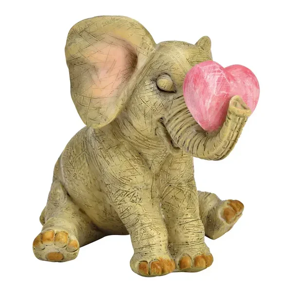 Ornament Olifant met hart