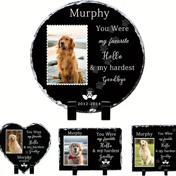 Herdenkingssteen "You were my favorite hello"