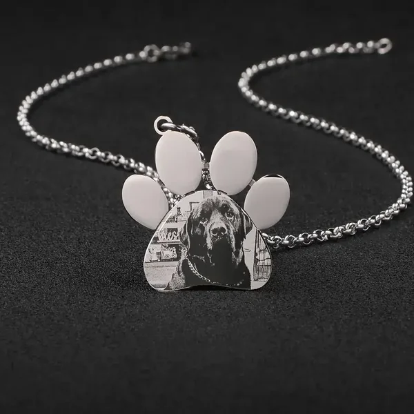 Foto Ketting pootafdruk