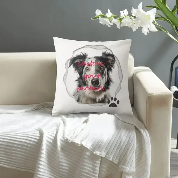 Pluche fotokussen Huisdier