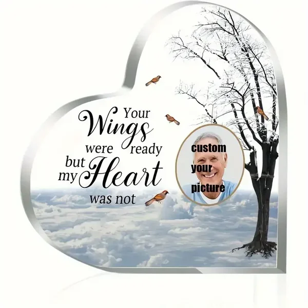 Foto hart  "Your wings were ready"