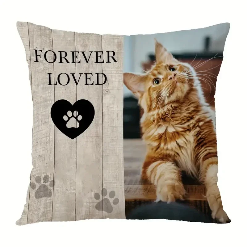 Pluche fotokussen "Forever Loved"