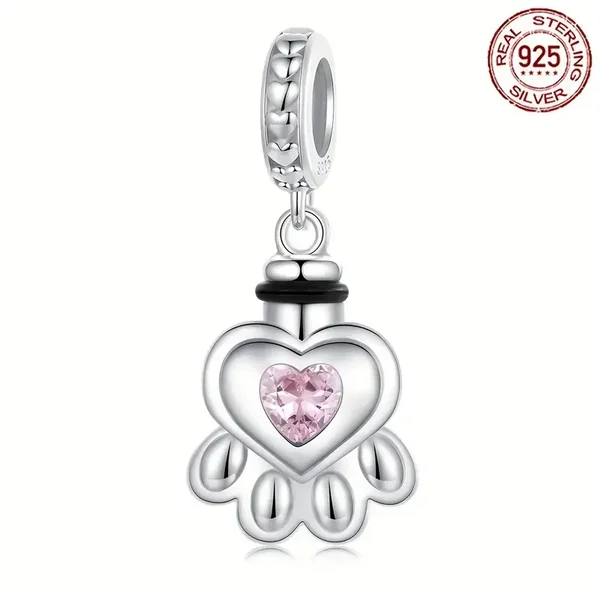 Hartvormige Pootafdruk as bedel