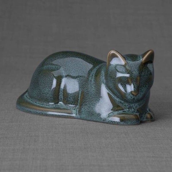Urn kat keramisch