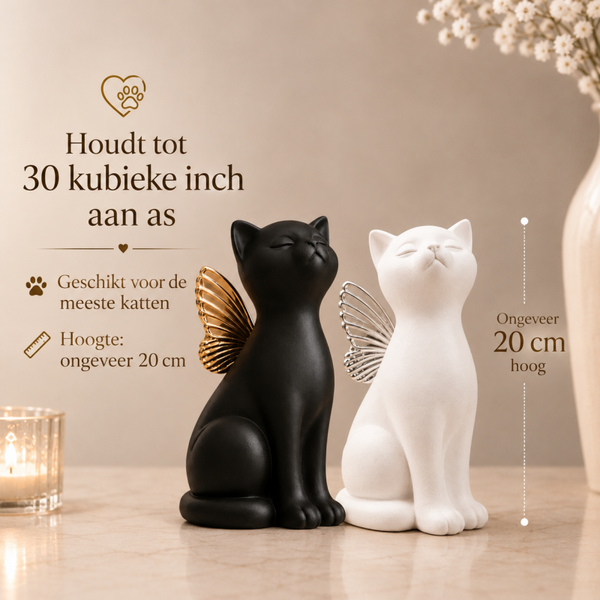 Gedenk urn Cat Angels