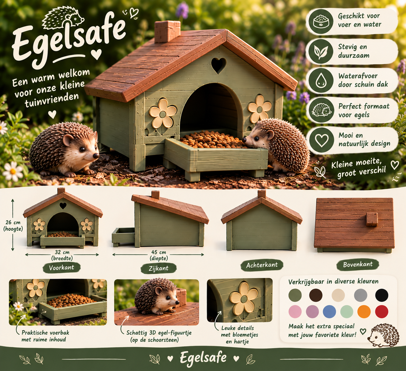 EgelSafe voerhuisje