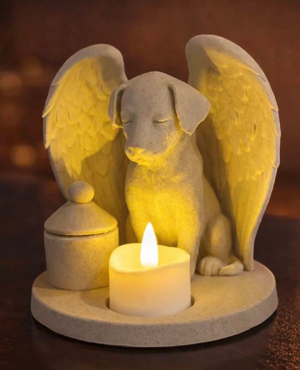 Theelicht houder Hond + Urn