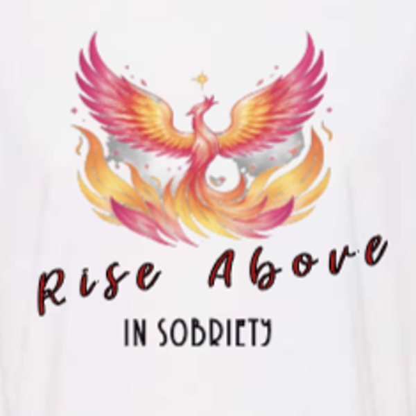 Rise Above in Sobriety Hoodie / Unisex