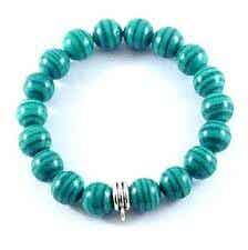 charming green bedelarmband