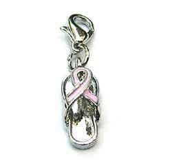 Be-Charmed Losse Charm Pink Ribbon Slipper