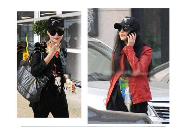 Fashion Diamond Decorated Sport Cap