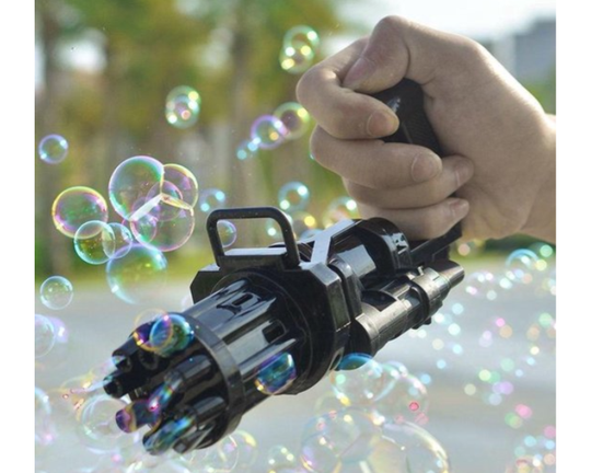 Bellenblaasmachine Zwart