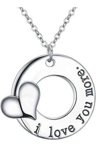 Stainless Steel Collectie  I Love You More...  heart