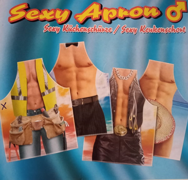 Sexy Keukenschort bouwvakker