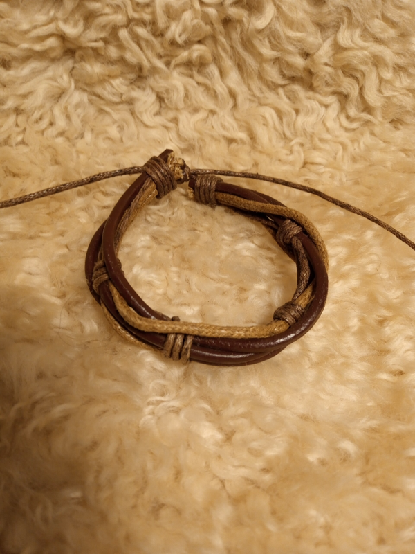 Lederen Armband Brown