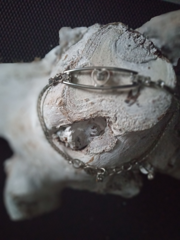 Fijn hartje armbandje