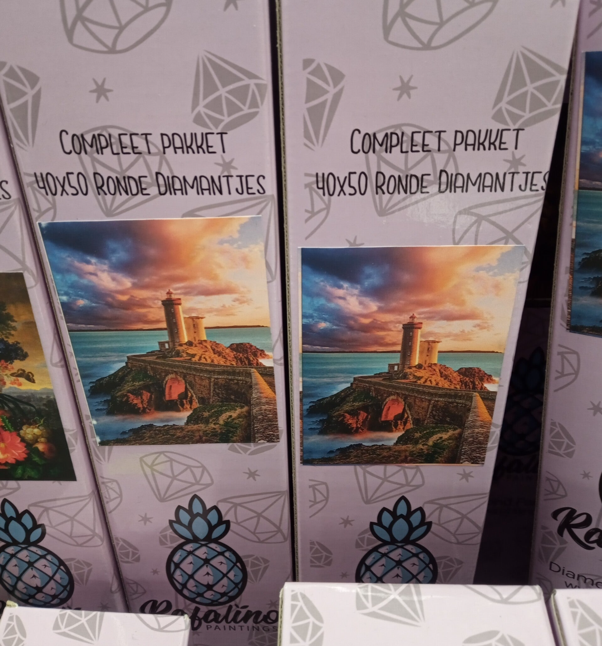 Diamond Paintings 40x50 Uitkijktoren inclusief porto