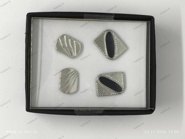 Manchetknopen dubbele set laatste set incl porto