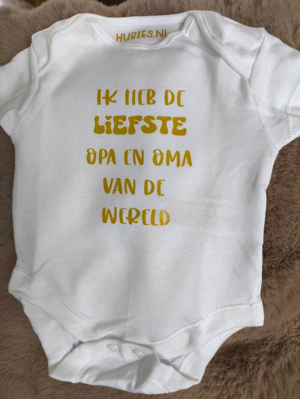 Rompertje ik heb de liefste opa en oma