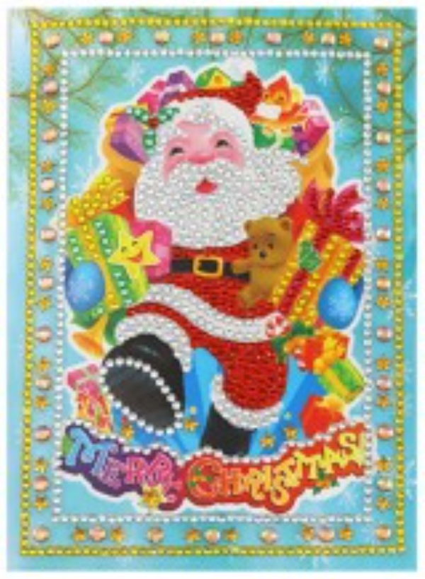 Diamond Painting Kerstkaart Christmas 18x13