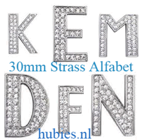 Strass Alfabet 30 mm