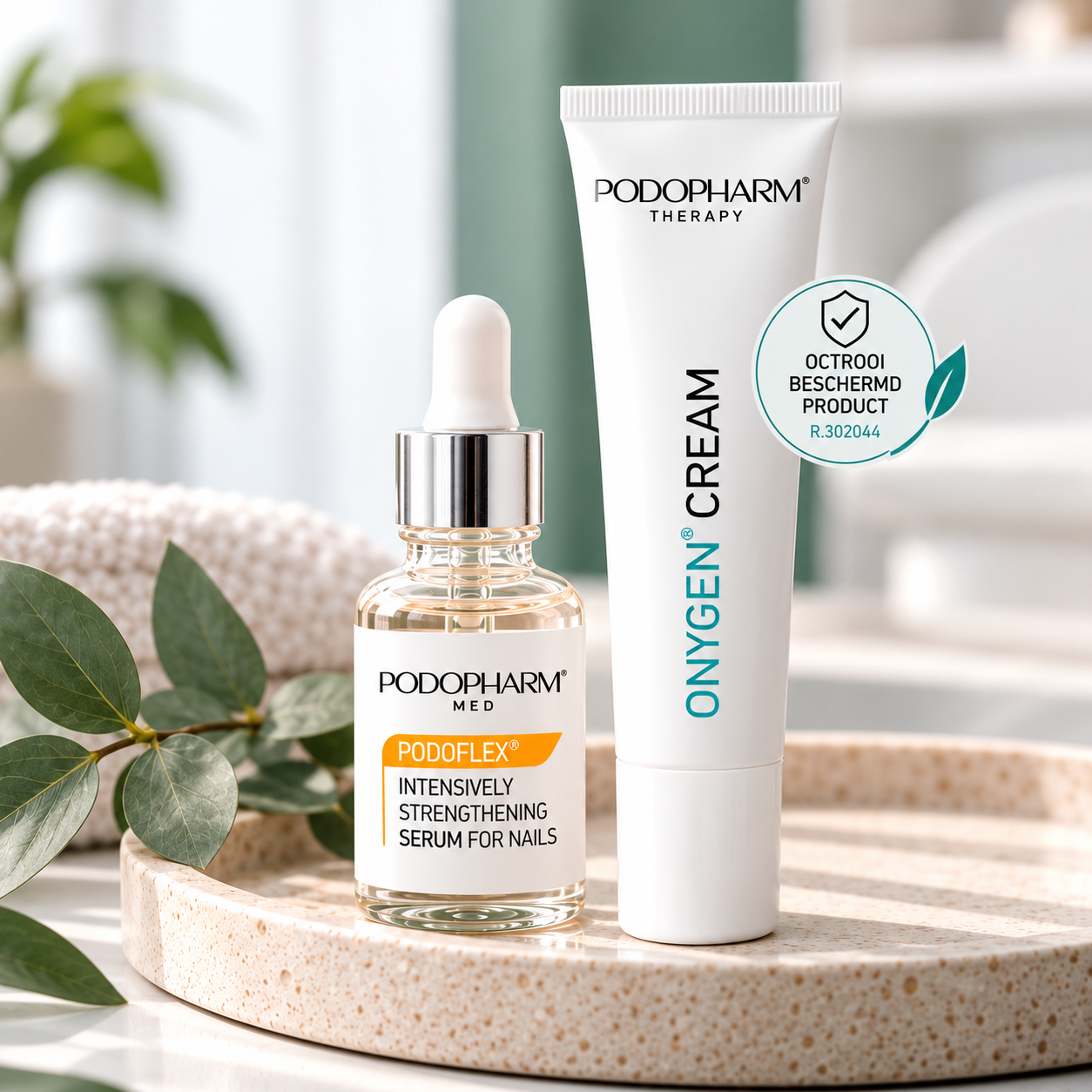 Podopharm nagel versterkend - herstellend duo-pack