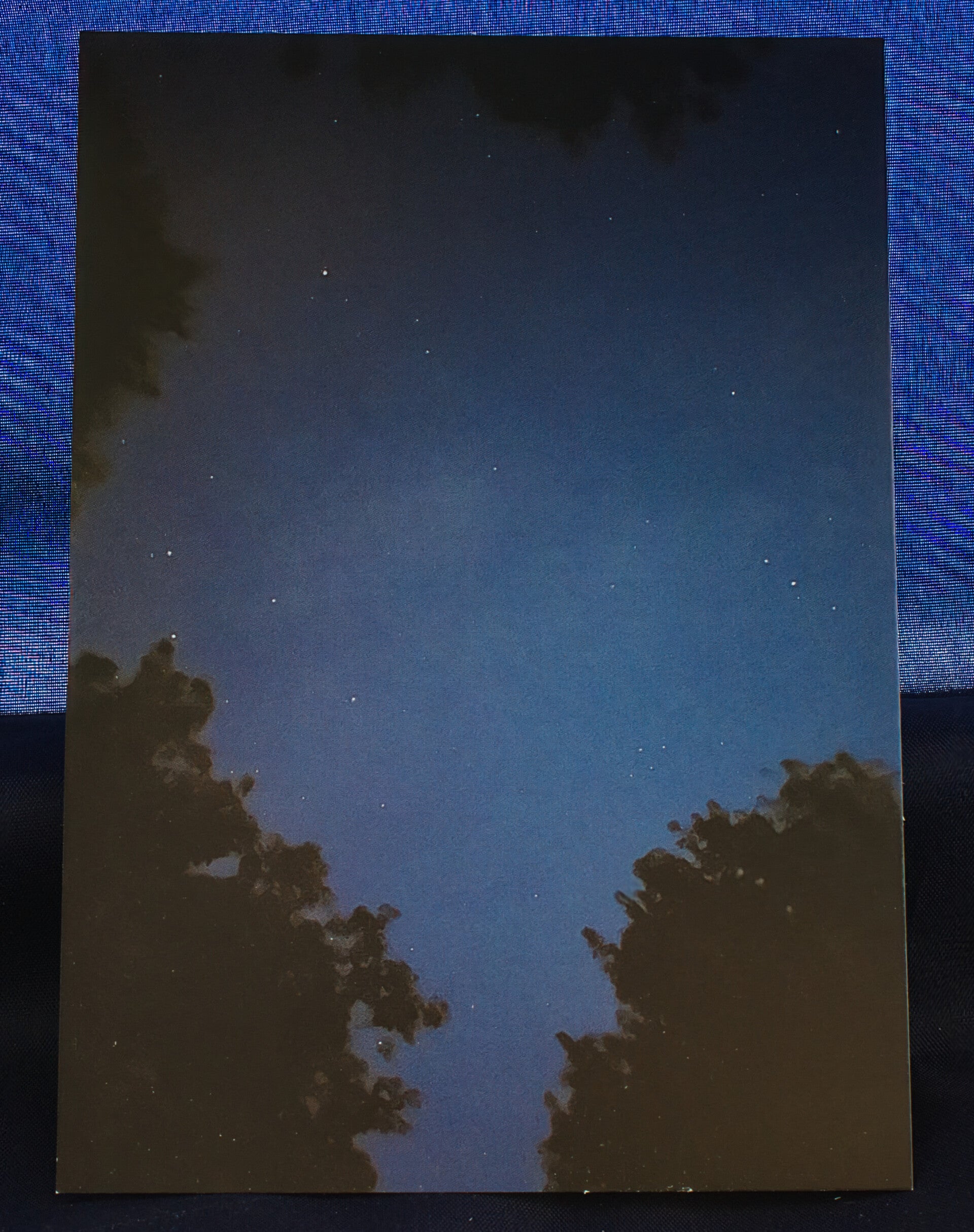 Ansichtkaart sterrenhemel