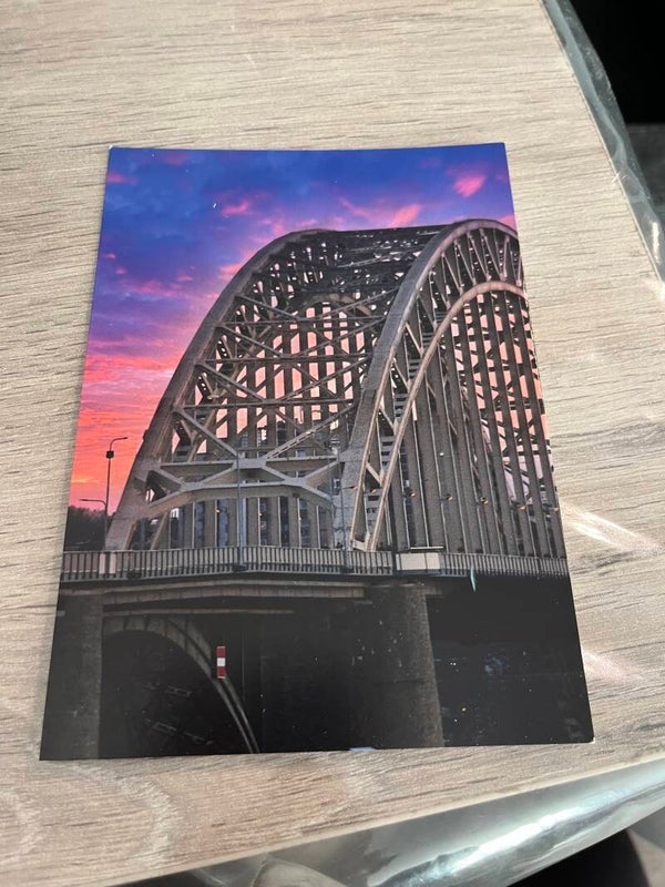 Ansichtkaart Waalbrug