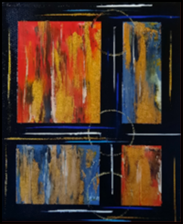 Tableau graphique N° 7 25 X 30 CM