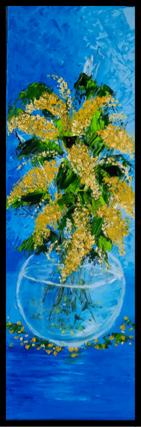 Bouquet de mimosas 20 X 60 CM