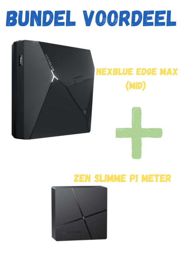 NexBlue Edge Max (MID) + Zen Slimme Meter (P1)