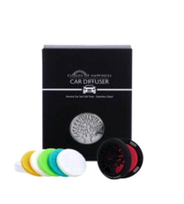 COH Car diffuser life tree stainless steel black