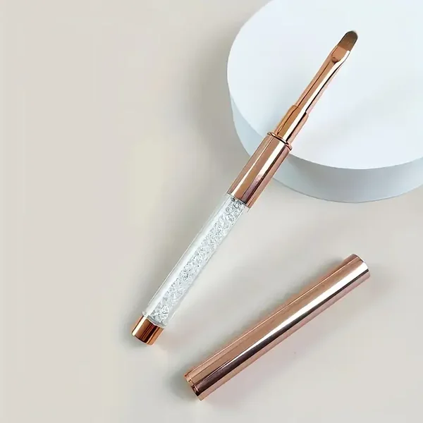 Gelpenseel rond bronze