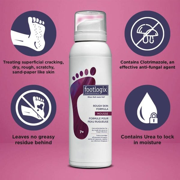 Footlogix rough skin formula