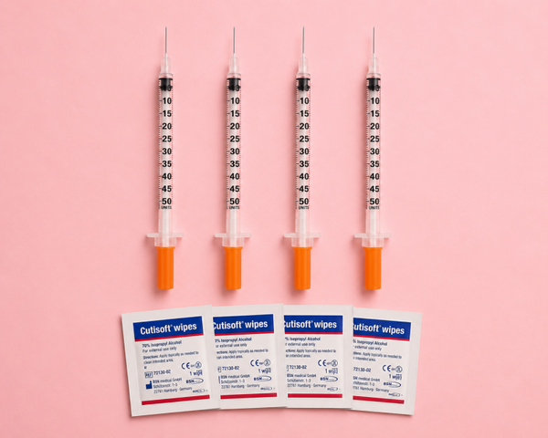 1ML Syringes & Wipes