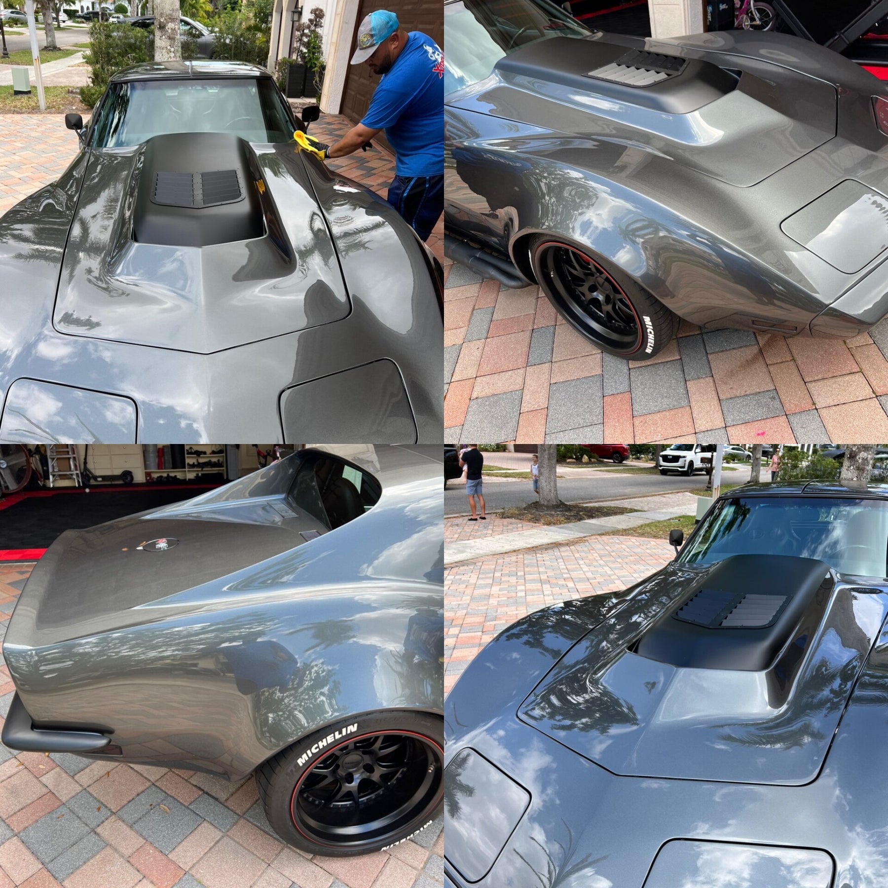Professional paint correction result completed by Xtreme Pro Detailers