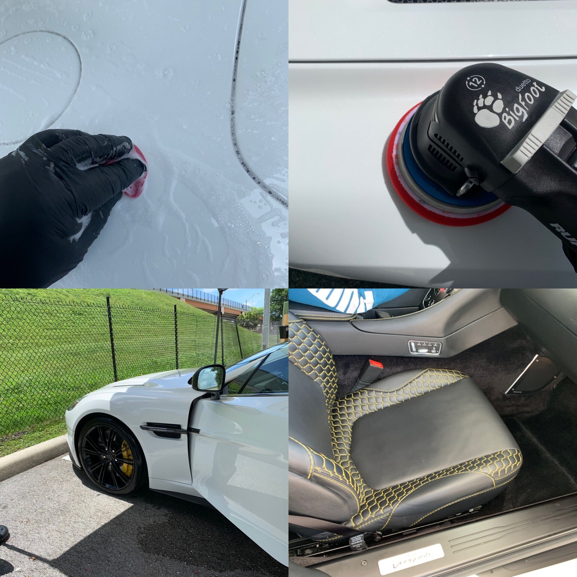 Interior and exterior mobile detailing result