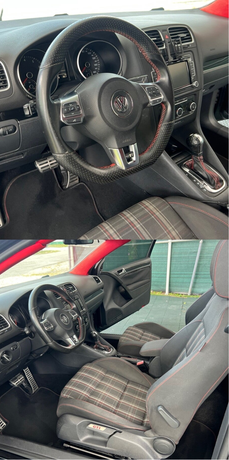 Disassembled vehicle interior during hidden moisture and flood-damage treatment