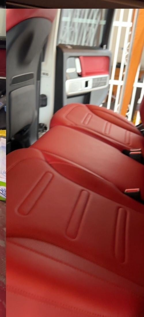 Mercedes-Benz G-Class rear seat clean after mold restoration
