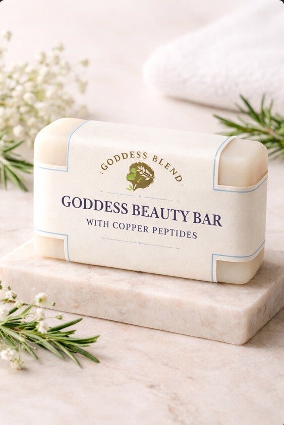 Goddess Beauty Bar with Copper Peptide