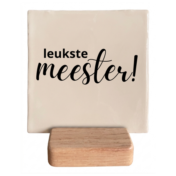 Leukste meester!